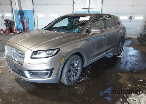 2019 Lincoln Nautilus Select z USA, uszkodzony, nr VIN 2LMPJ8K91KBL39129